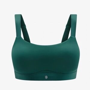 NEW Third Love Kinetic Adjustable Sports Bra in Jade Green Size 40B
